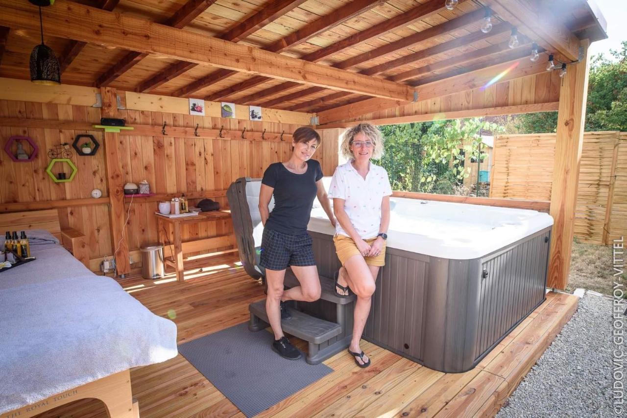 Le Nid D'Alex Spa , Rando Et Table D'Hote Autigny-la-Tour Exteriör bild