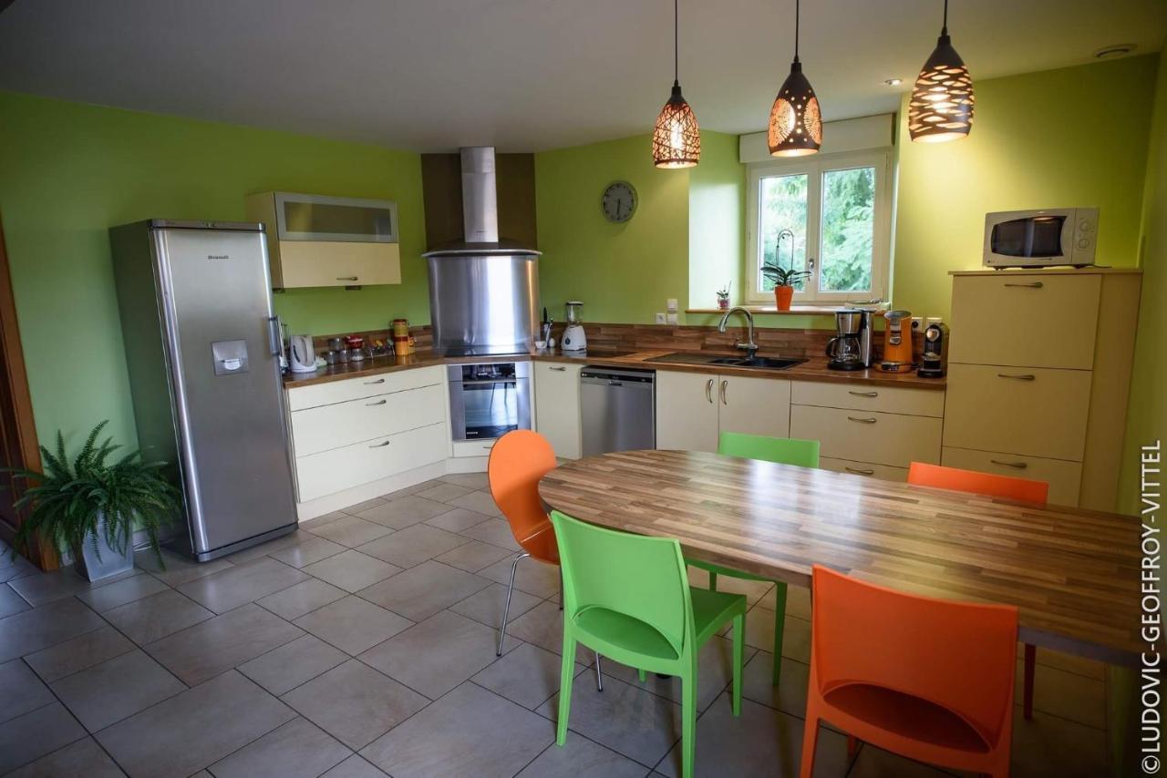 Le Nid D'Alex Spa , Rando Et Table D'Hote Autigny-la-Tour Exteriör bild