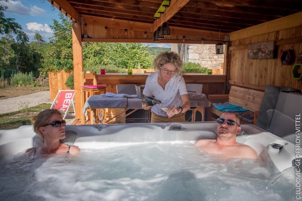 Le Nid D'Alex Spa , Rando Et Table D'Hote Autigny-la-Tour Exteriör bild